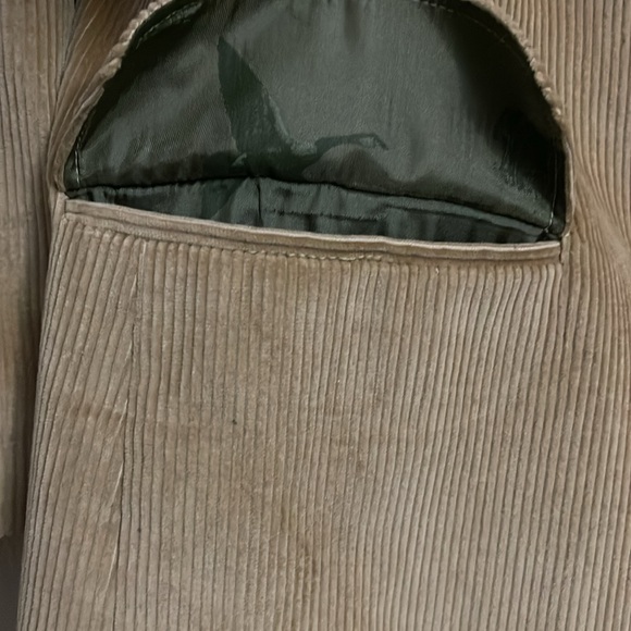 NEW Eddie Bauer Corduroy Jacket Lined Women’s 12 Tan Vintage - Picture 9 of 13